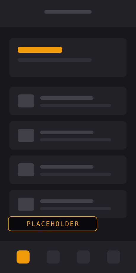 Placeholder: the Egxam mobile app